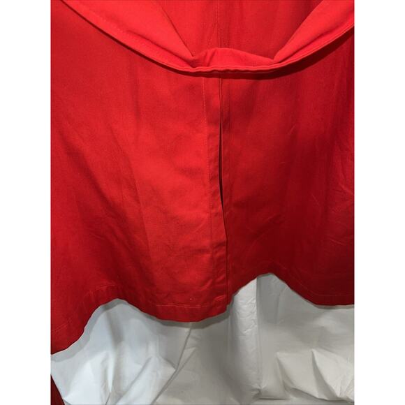 Vintage JH Collectibles Trench Coat Womens Size 4 Red Duster With Liner - Picture 10 of 16